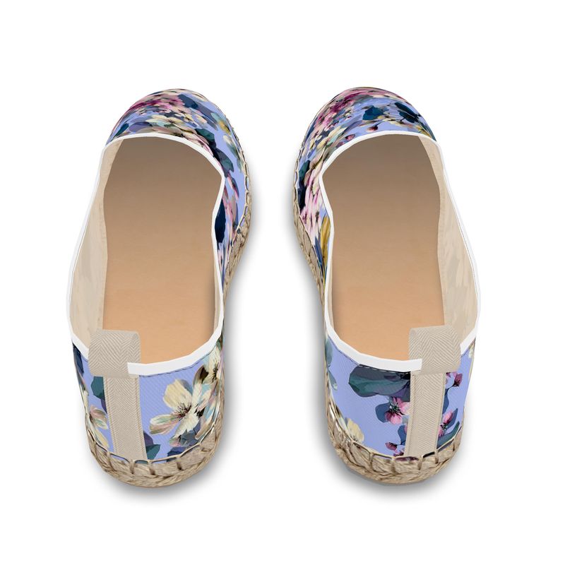 Lilac Petal Espadrilles by LOOVE LIFE