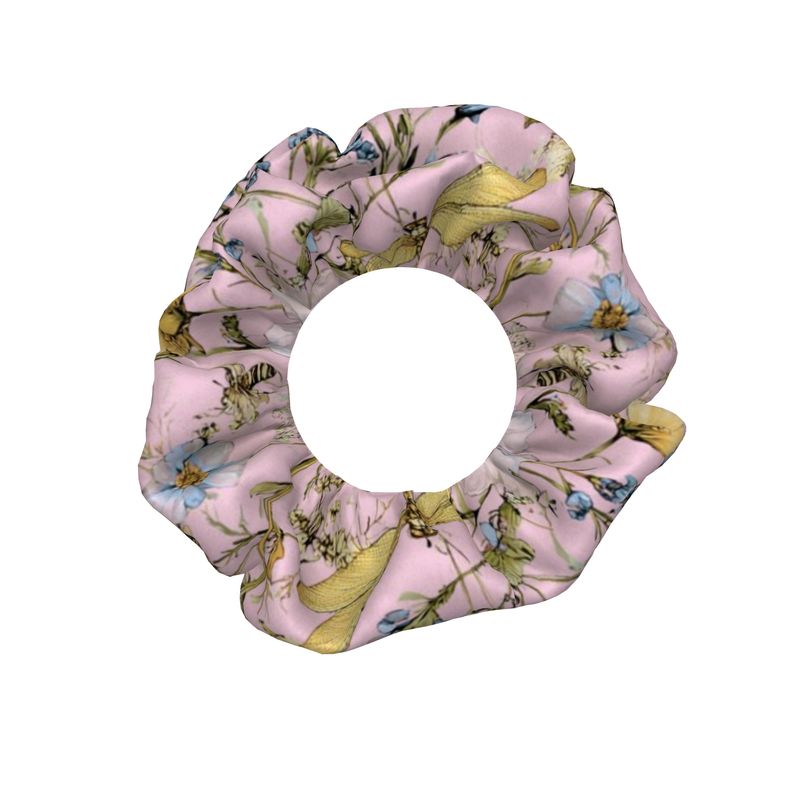 Dragonfly Mint - Silk Scrunchie 3 Pack