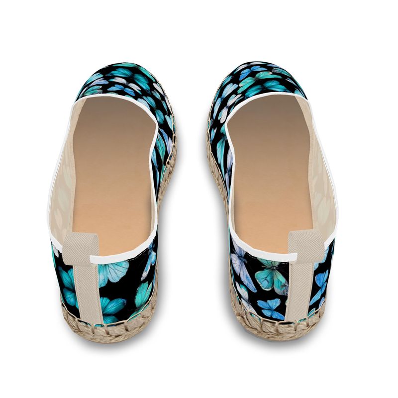 Ocean Butterfly Espadrilles by LOOVE LIFE
