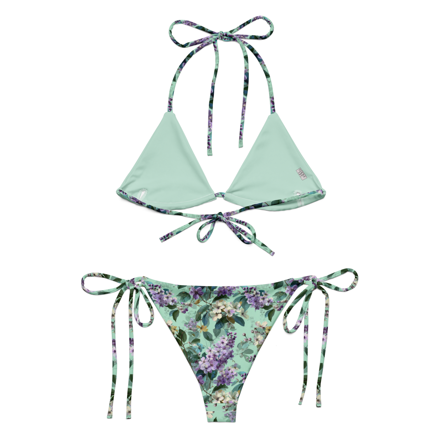 Bloom Me Away String Bikini Set