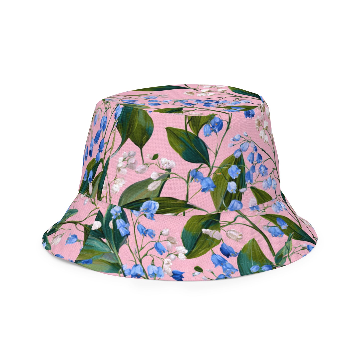 Bluebell Bloom Reversible Bucket Hat