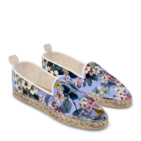 Lilac Petal Espadrilles by LOOVE LIFE