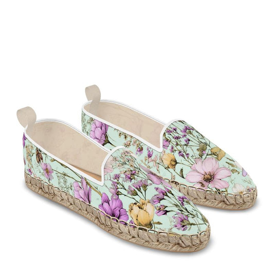 Dragonfly Mint Espadrilles  by LOOVE LIFE