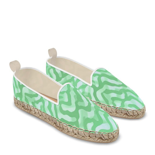 Azure Escape Espadrilles  by LOOVE LIFE
