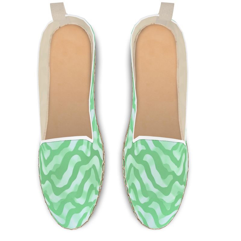 Azure Escape Espadrilles  by LOOVE LIFE