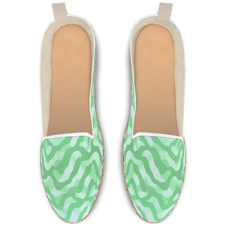 Azure Escape Espadrilles  by LOOVE LIFE