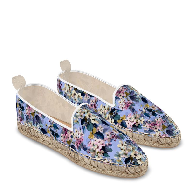 Lilac Petal Espadrilles by LOOVE LIFE