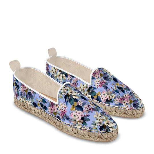 Lilac Petal Espadrilles by LOOVE LIFE