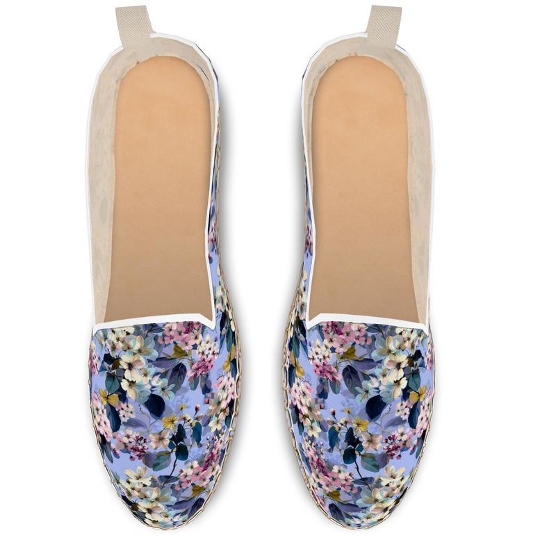 Lilac Petal Espadrilles by LOOVE LIFE