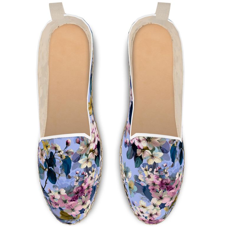 Lilac Petal Espadrilles by LOOVE LIFE
