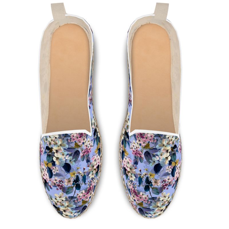 Lilac Petal Espadrilles by LOOVE LIFE