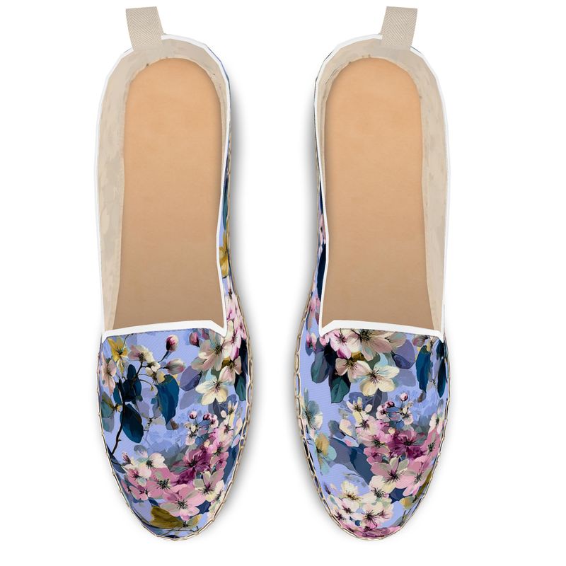 Lilac Petal Espadrilles by LOOVE LIFE