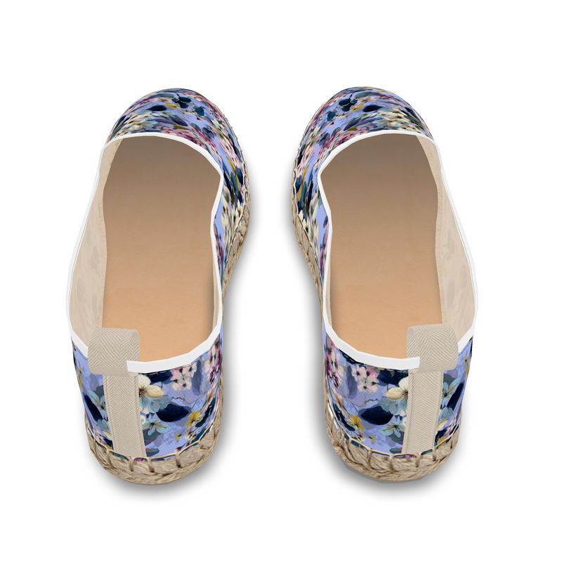 Lilac Petal Espadrilles by LOOVE LIFE