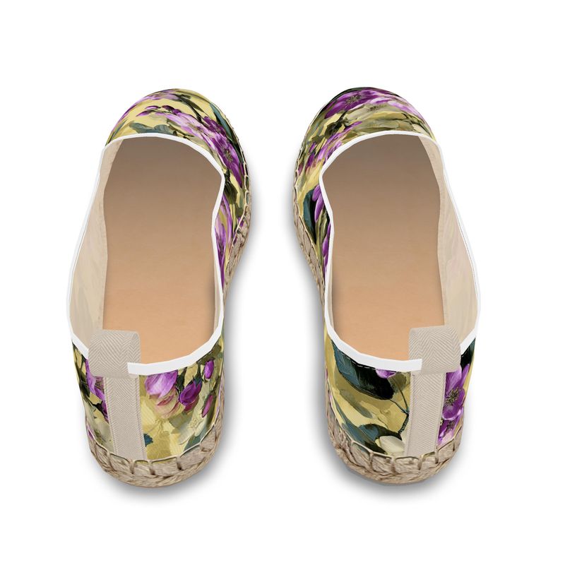 Sunset Bloom Espadrilles by LOOVE LIFE