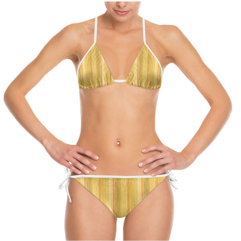 Azure Muse Honey Bikini Set