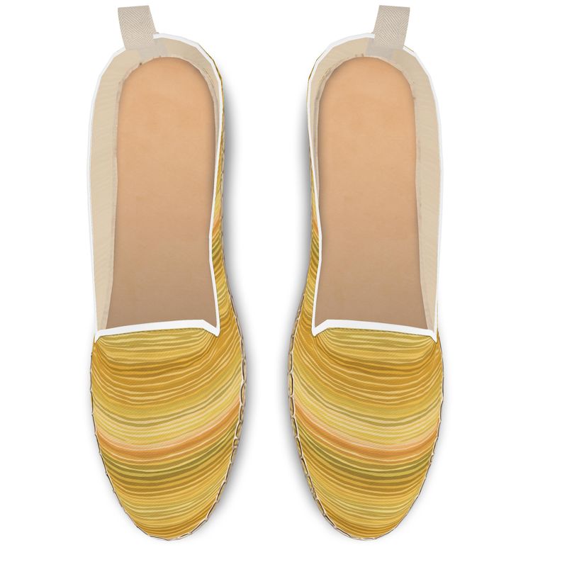 Azure Muse Honey Loafer Espadrilles by LOOVE LIFE