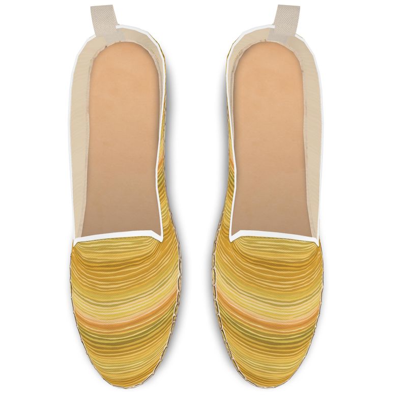 Azure Muse Honey Loafer Espadrilles by LOOVE LIFE