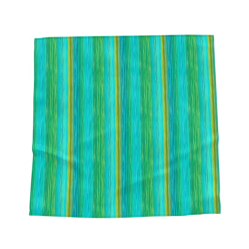 Azure Muse Jade - Silk Bandana by LOOVE LIFE