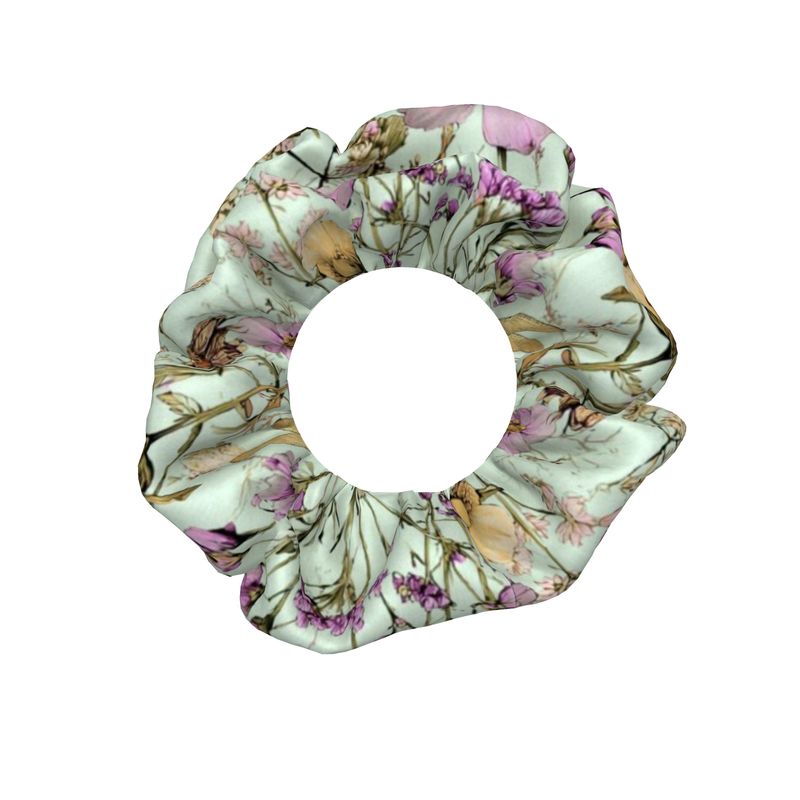 Dragonfly Mint - Silk Scrunchie 3 Pack