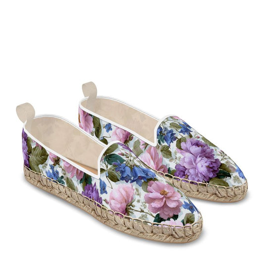 Fleur Royale Loafer Espadrilles by LOOVE LIFE