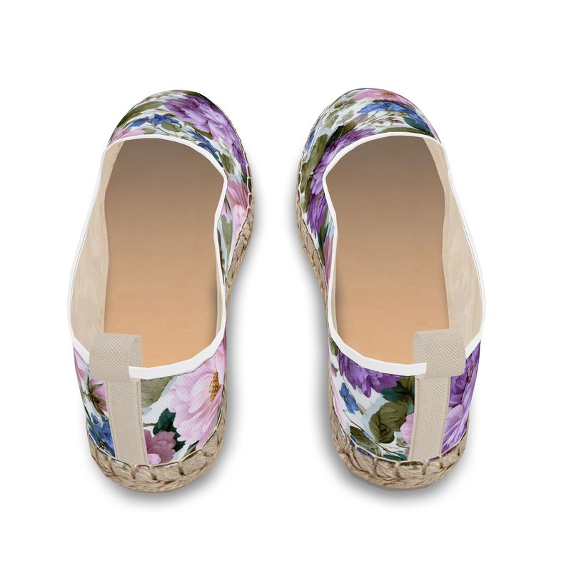 Fleur Royale Loafer Espadrilles by LOOVE LIFE