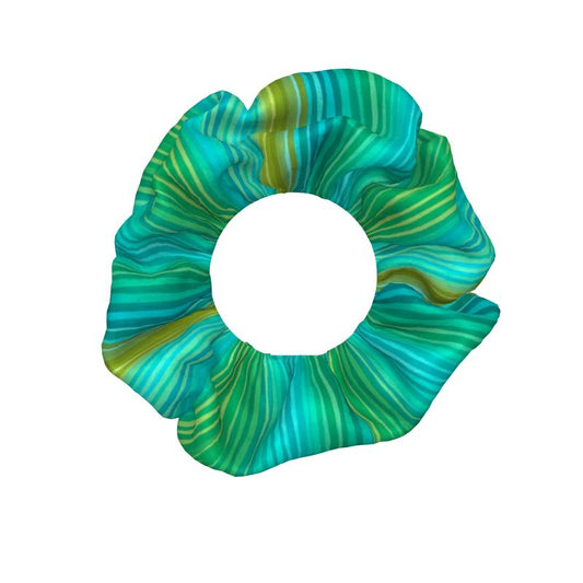Azure Muse Jade - Silk Scrunchie 3 Pack