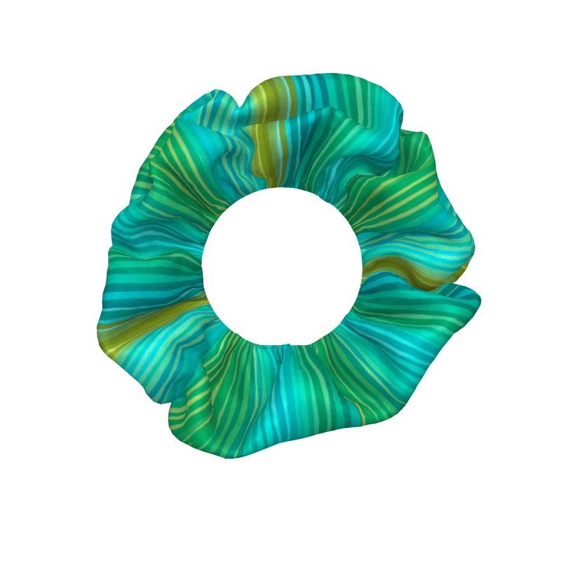 Azure Muse Jade - Silk Scrunchie 3 Pack