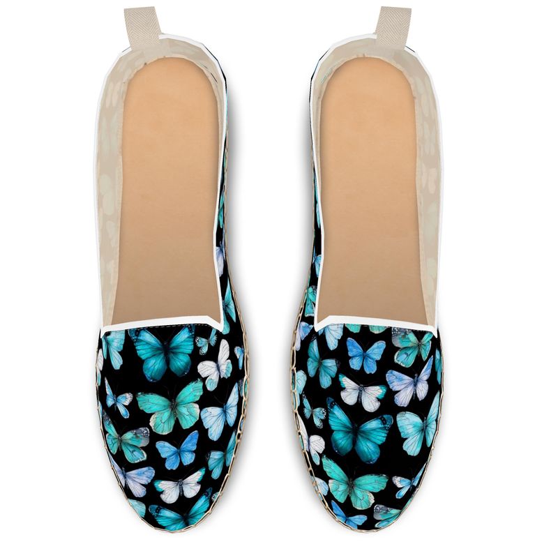 Ocean Butterfly Espadrilles by LOOVE LIFE