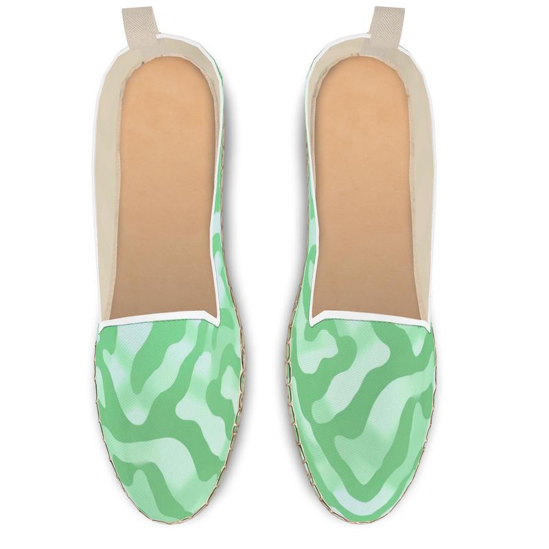 Azure Escape Loafer Espadrilles by LOOVE LIFE