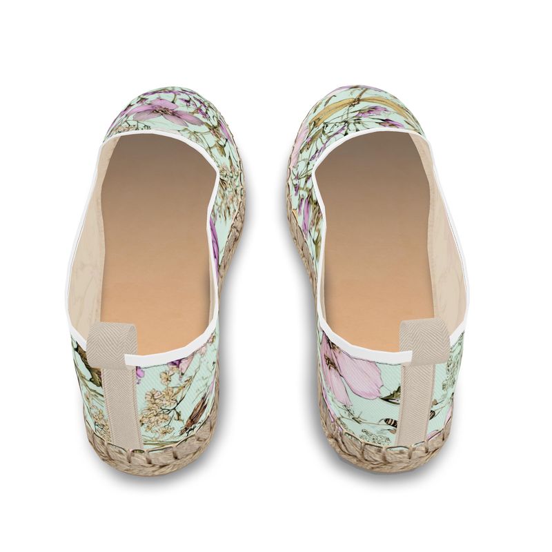 Dragonfly Mint Loafer Espadrilles