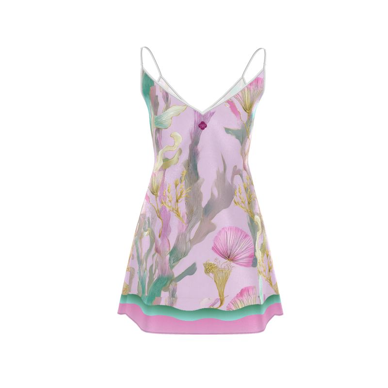 Seahorse Dream Mini  Silk Dress