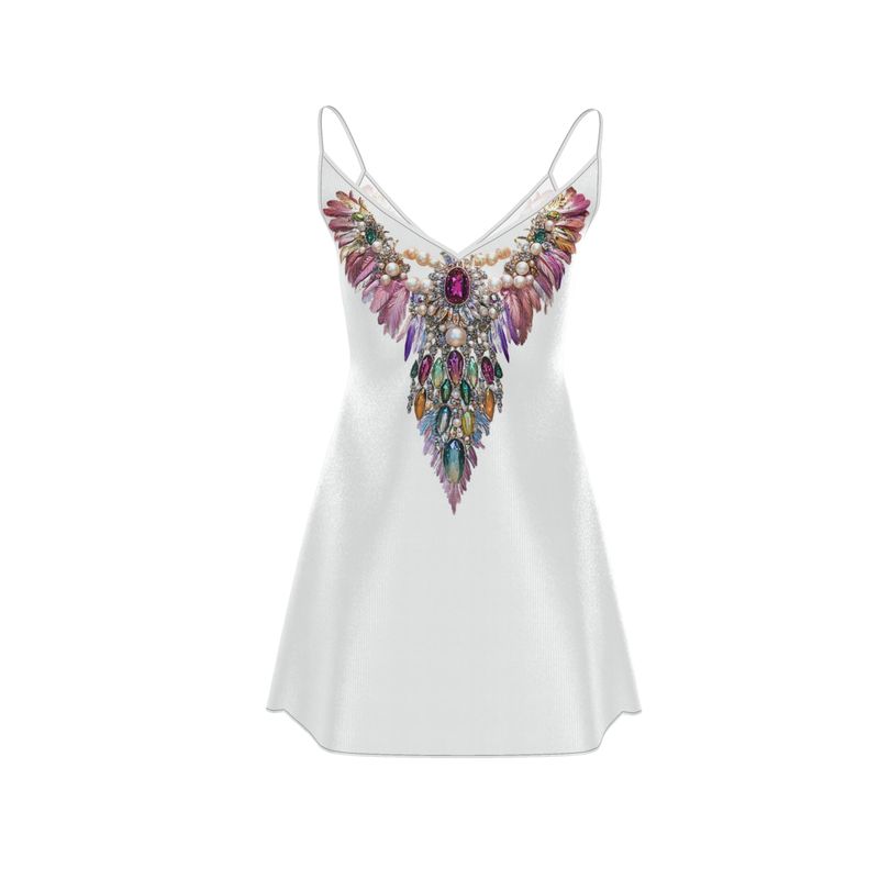 La Parure Mini Silk Dress