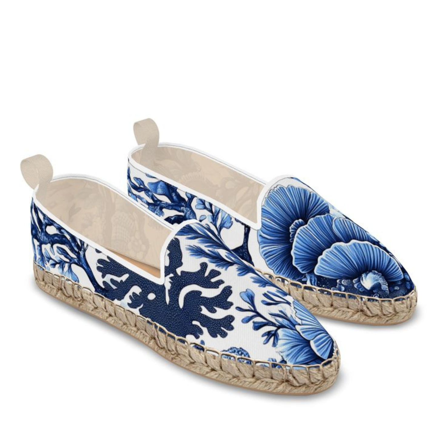 Coral Reverie - Loafer Espadrilles by LOOVE LIFE