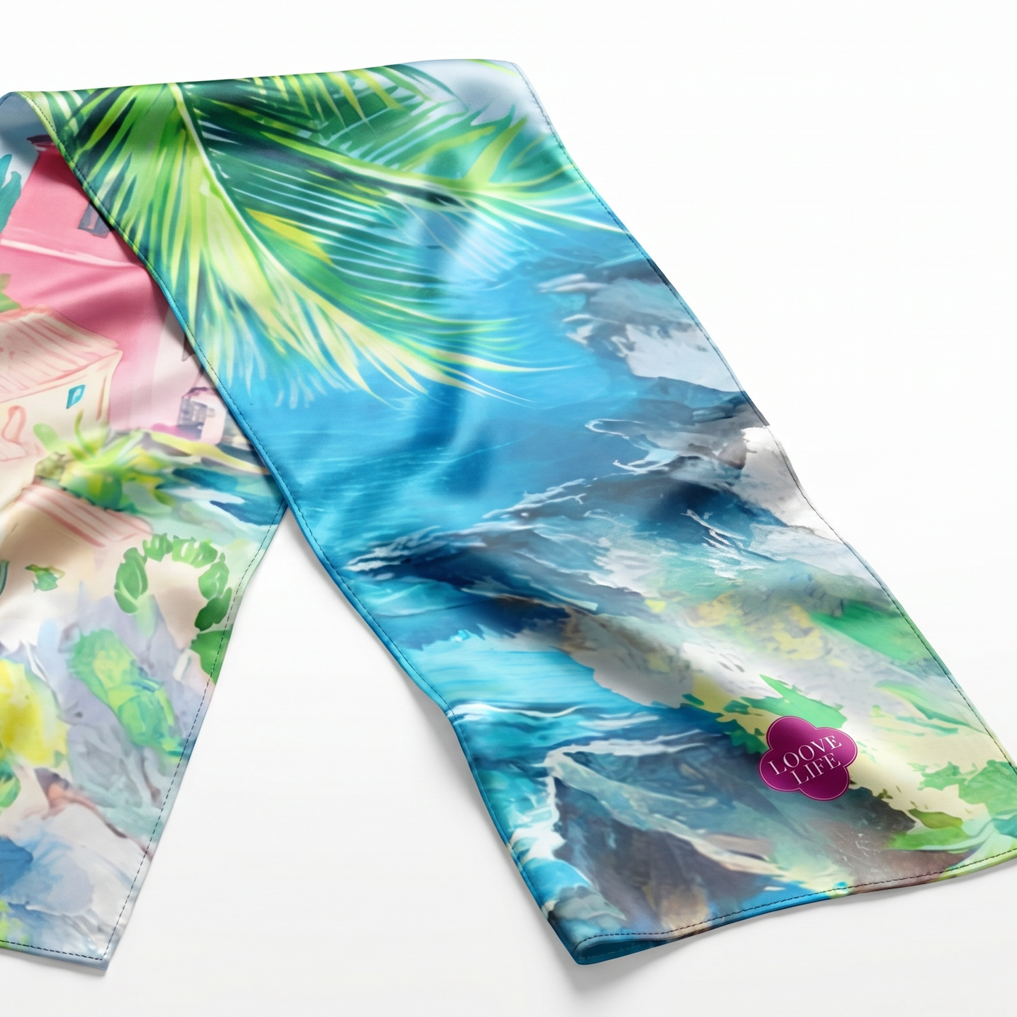 La Dolce Vita - Silk Hair Scarf
