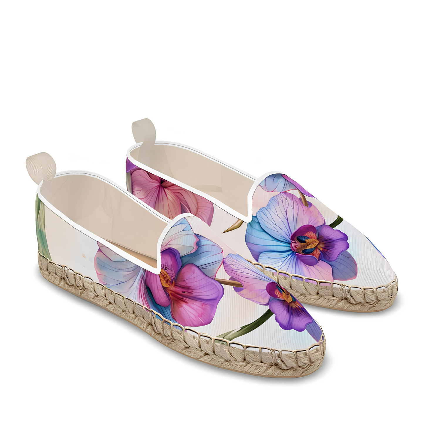 Orchid Bloom - Loafer Espadrilles by LOOVE LIFE