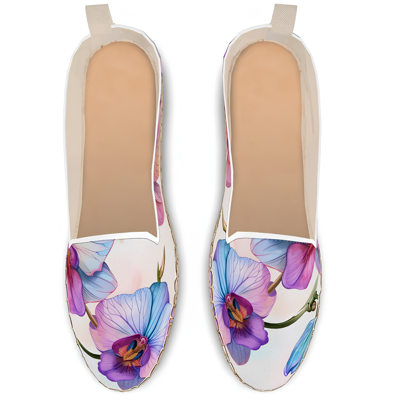 Orchid Bloom - Loafer Espadrilles by LOOVE LIFE