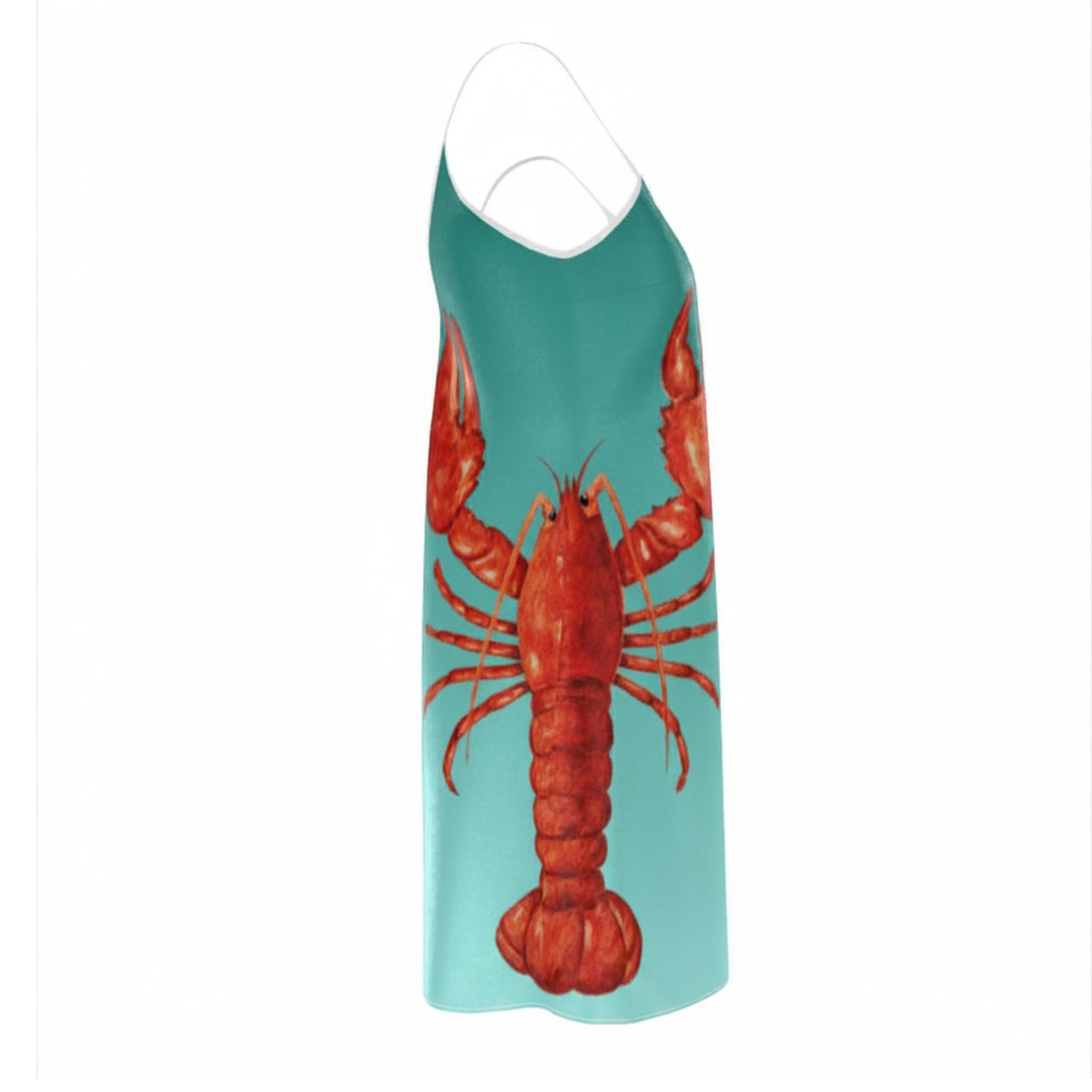 Le Lobster Mini Silk Dress