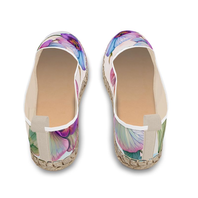 Orchid Bloom - Loafer Espadrilles by LOOVE LIFE