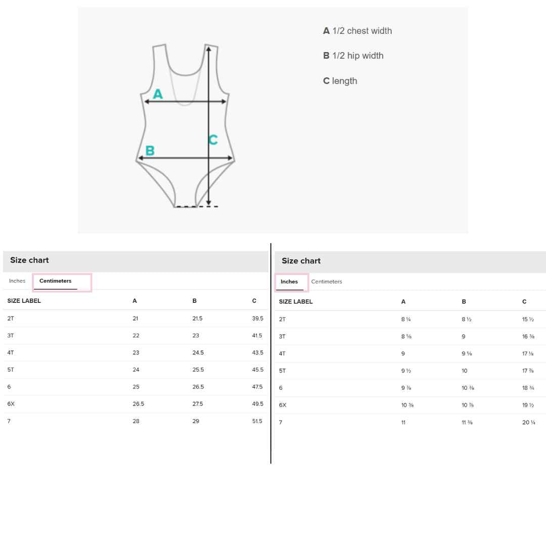 Ocean Butterfly Kids Swimsuit