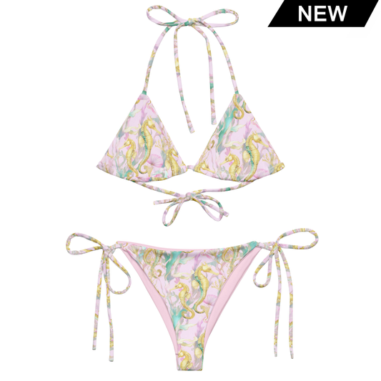 Seahorse Dream String Bikini Set