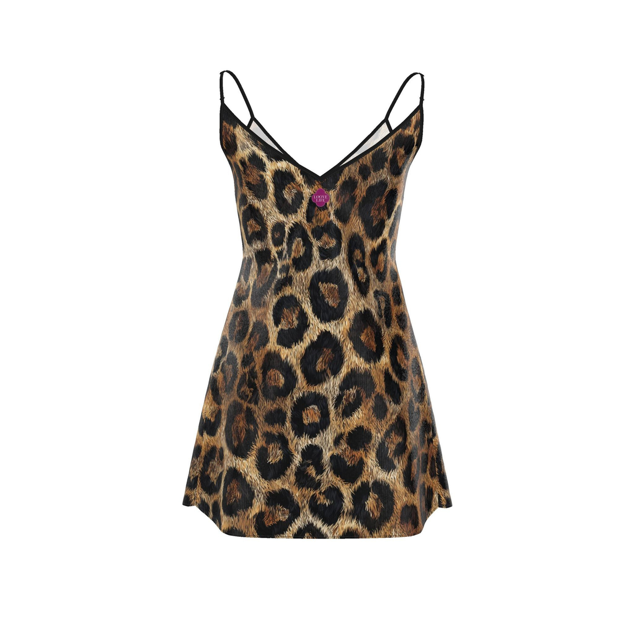 Wild & Rare — Silk Mini Slip Dress