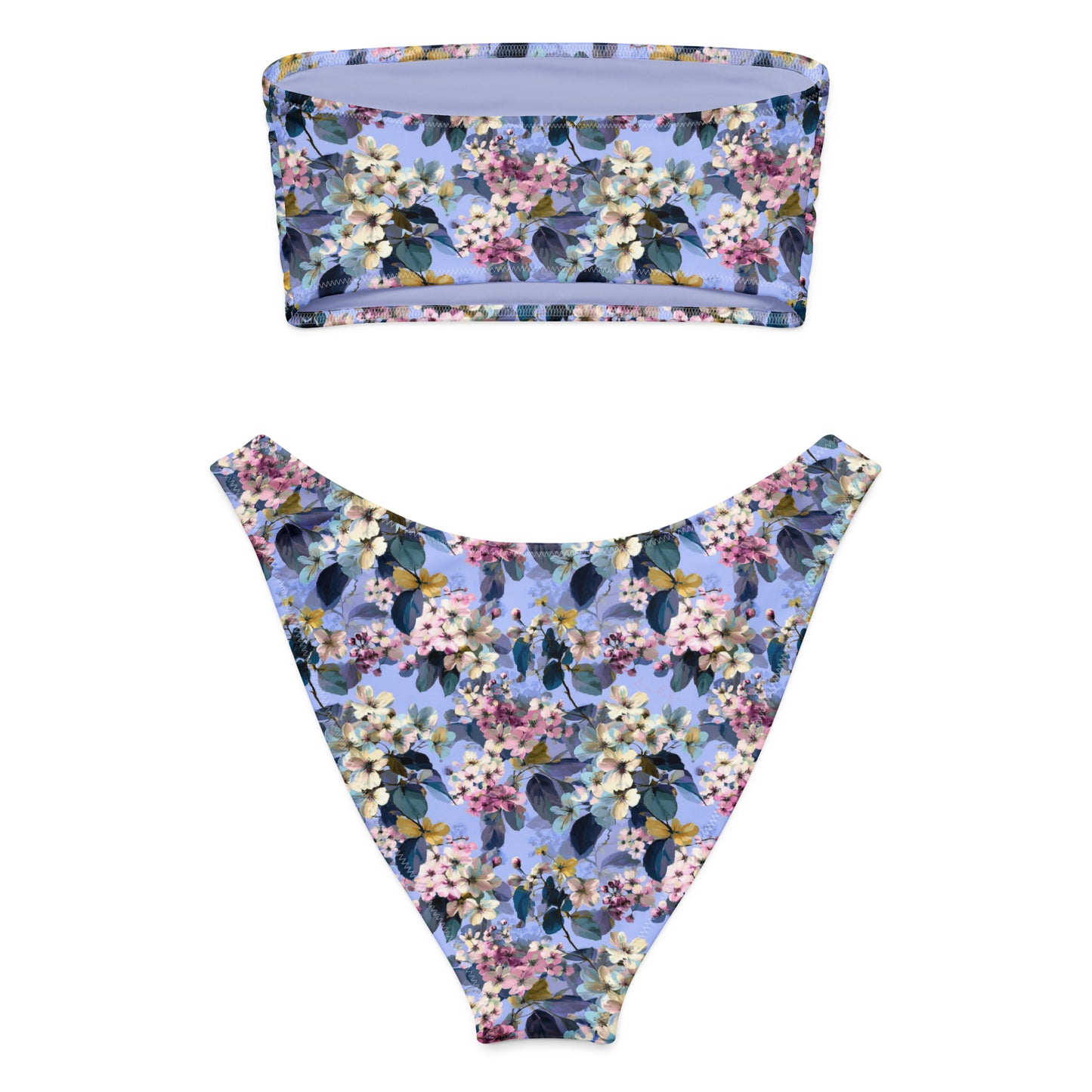 Lilac Petal Bikini Set