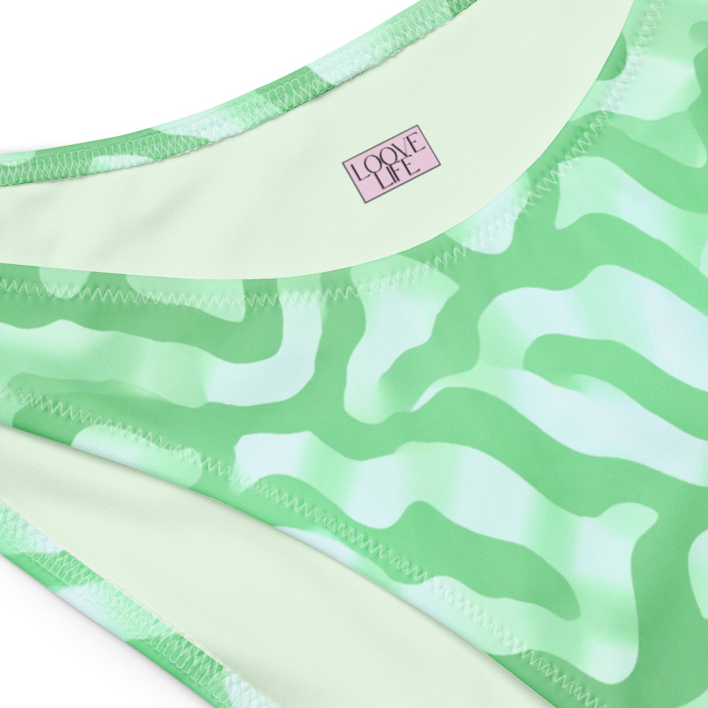 Azure Escape Bandeau Bikini Set