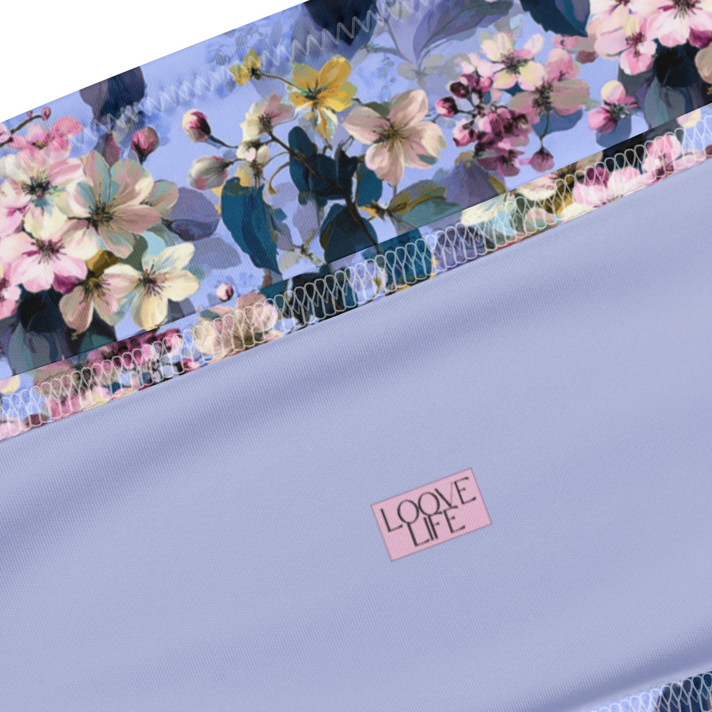 Lilac Petal Bikini Set