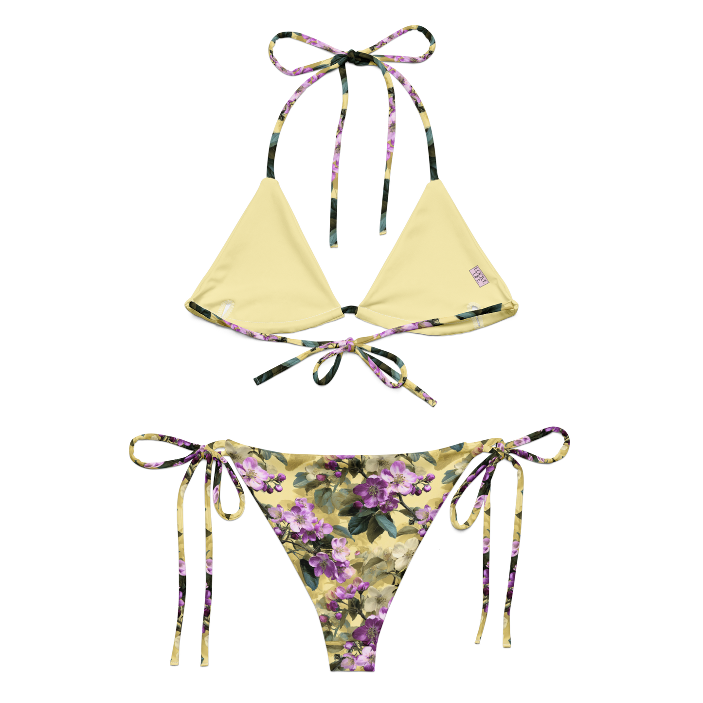 Sunset Bloom String Bikini Set
