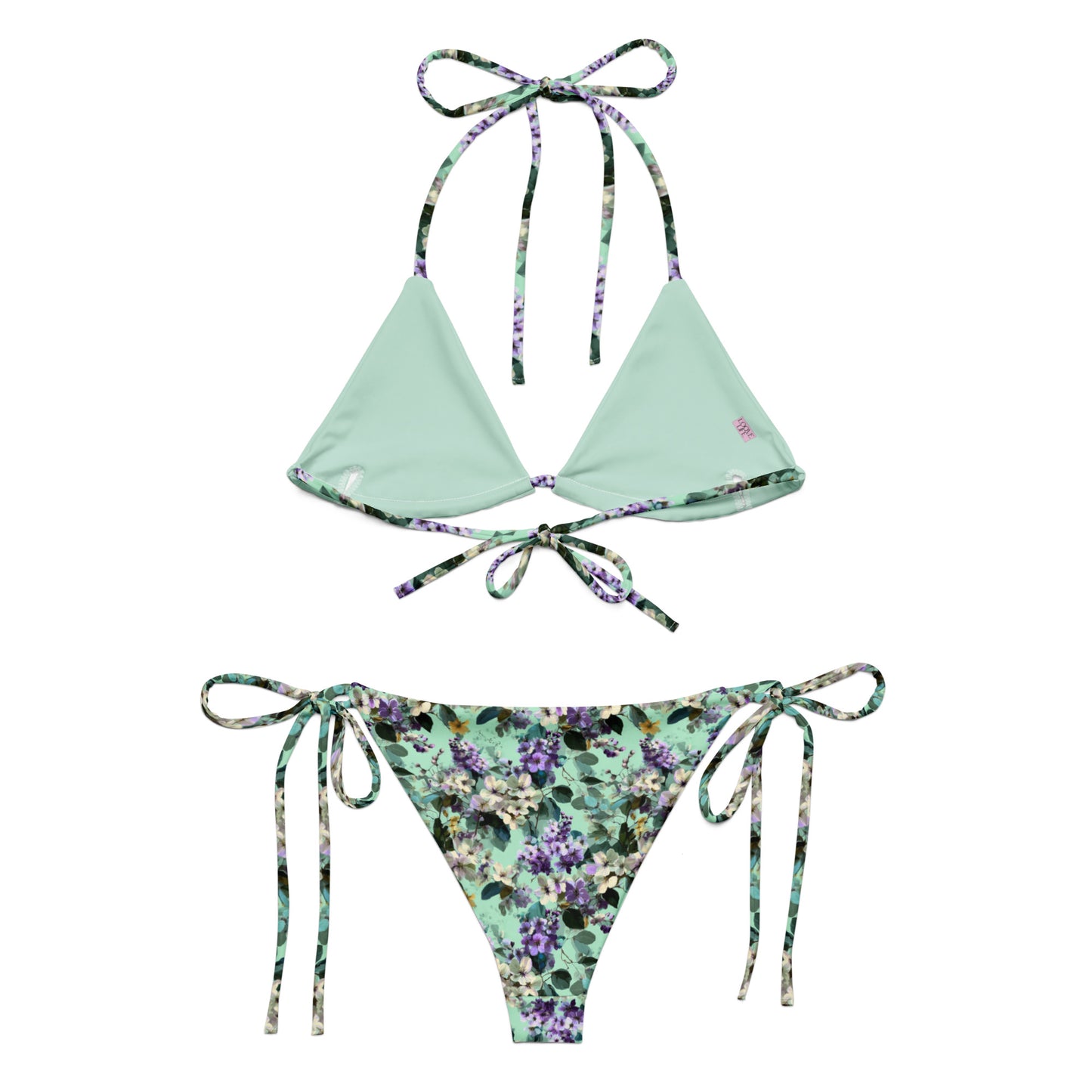 Bloom Me Away String Bikini Set