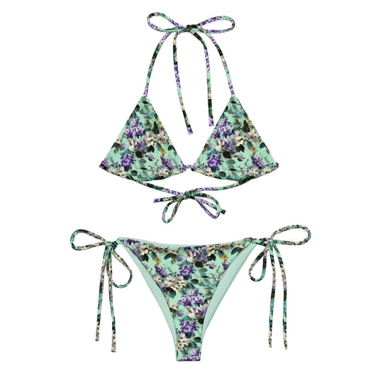 Bloom Me Away String Bikini Set