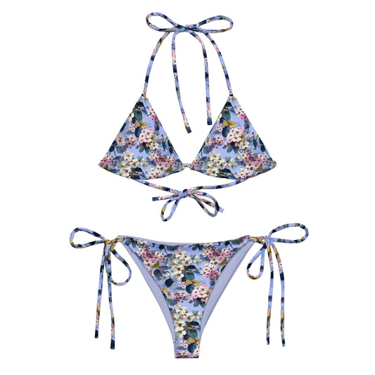 Lilac Petal String Bikini Set