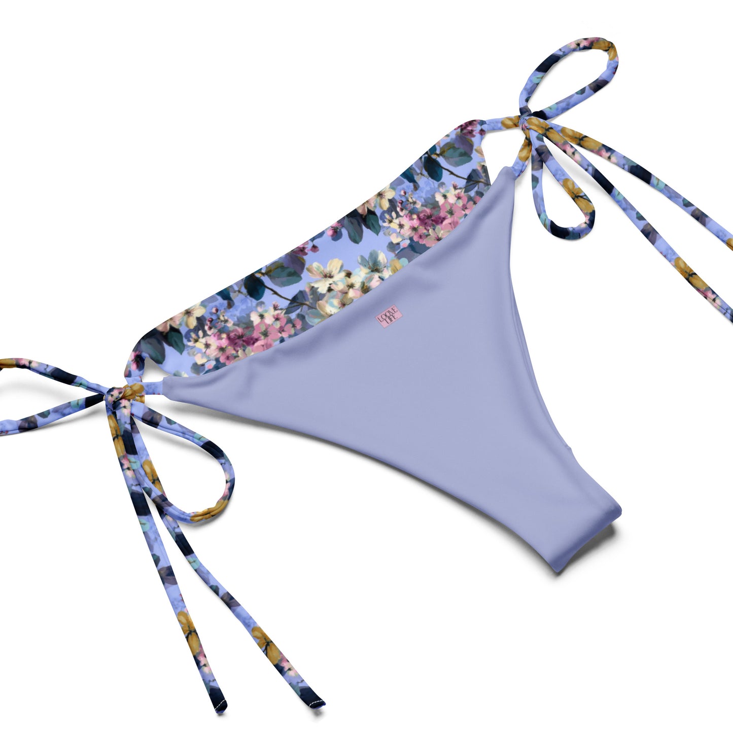 Lilac Petal String Bikini Set