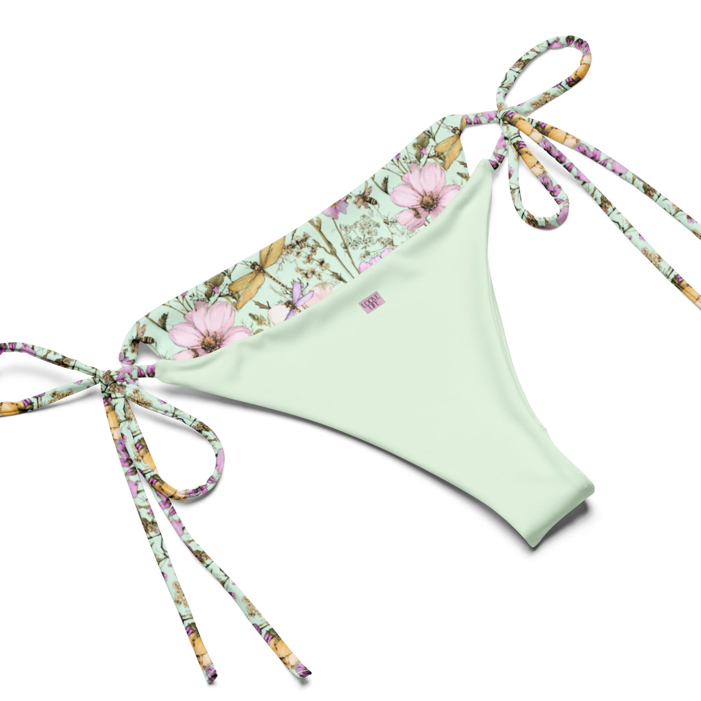 Dragonfly Mint String Bikini Set